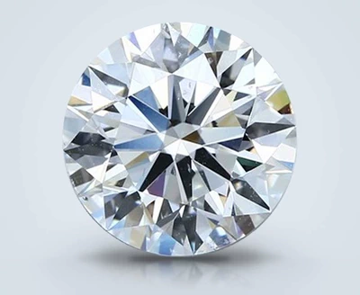 5.01ct E SI2 Rare Carat Ideal Cut Round Diamond