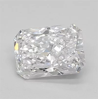 0.71ct D VVS2 Rare Carat Ideal Cut Radiant Lab Grown Diamond