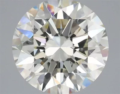 3.05ct K VVS2 Rare Carat Ideal Cut Round Diamond