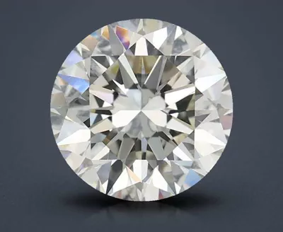 3.05ct K VVS2 Rare Carat Ideal Cut Round Diamond