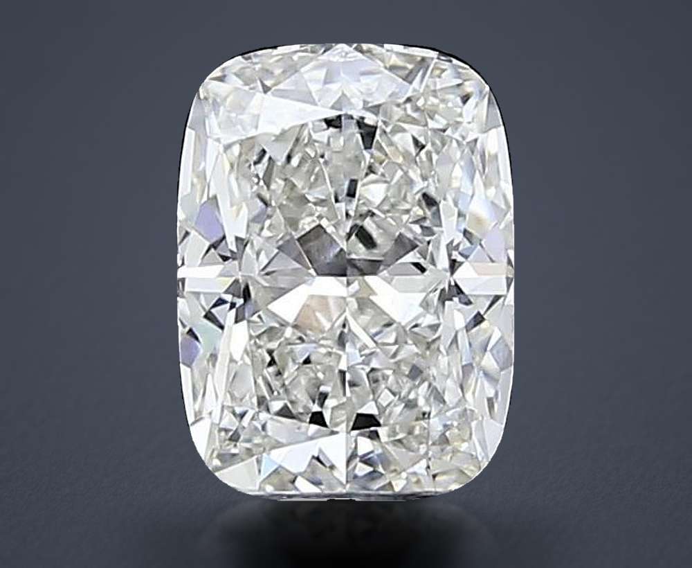 2.03ct F VVS2 Rare Carat Ideal Cut Cushion Lab Grown Diamond