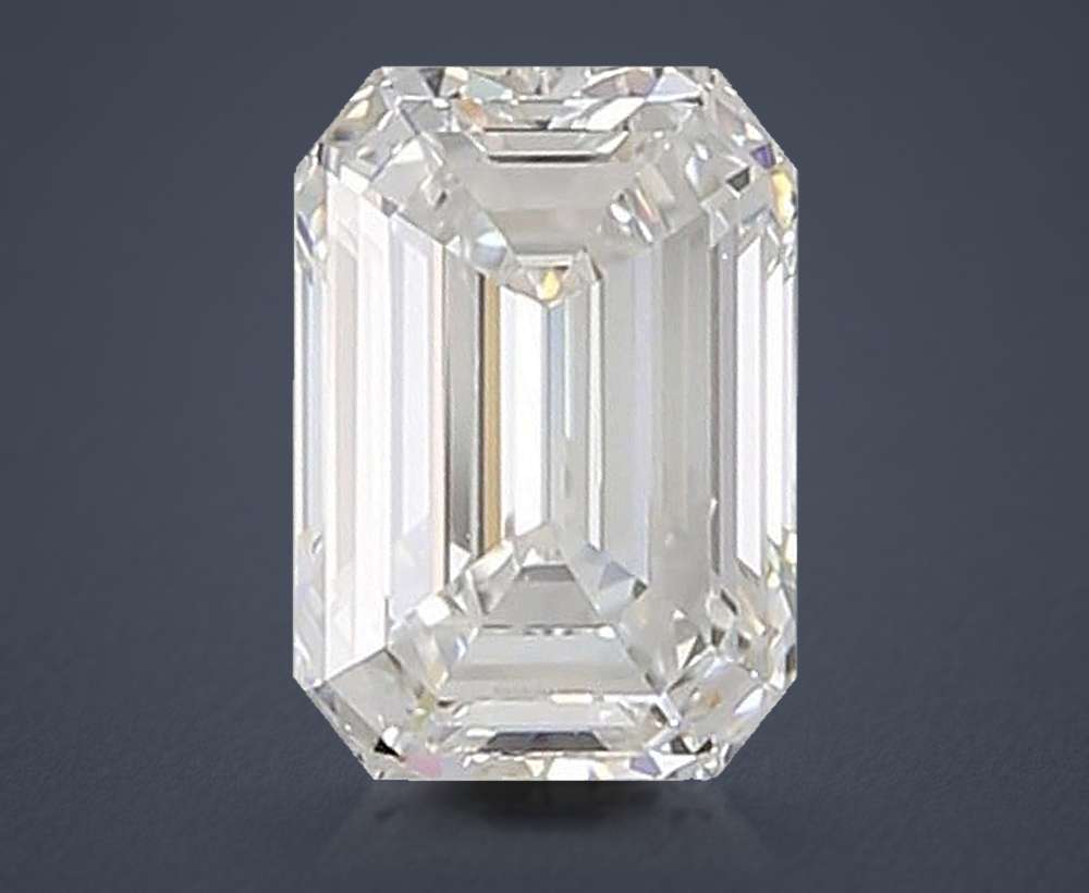 1.21ct E VS2 Rare Carat Ideal Cut Emerald Diamond