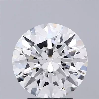 2.71ct G SI1 Excellent Cut Round Diamond