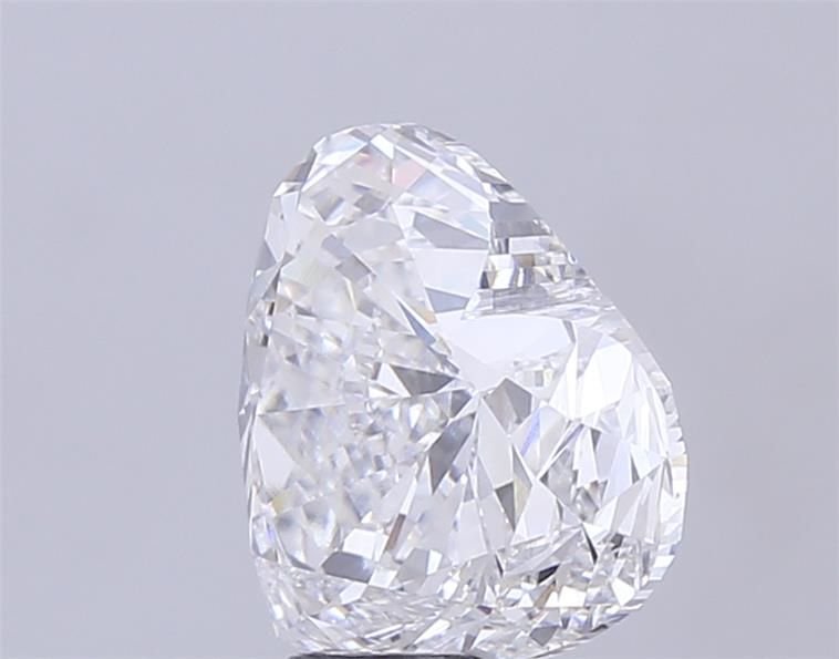 7.27ct E VVS2 Very Good Cut Heart Lab Grown Diamond