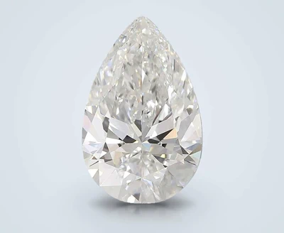 4.08ct E VVS2 Rare Carat Ideal Cut Pear Lab Grown Diamond