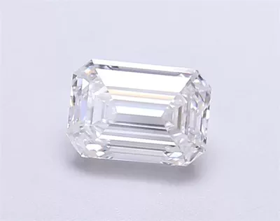 1.13ct D VS2 Rare Carat Ideal Cut Emerald Lab Grown Diamond