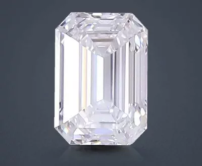 1.13ct D VS2 Rare Carat Ideal Cut Emerald Lab Grown Diamond