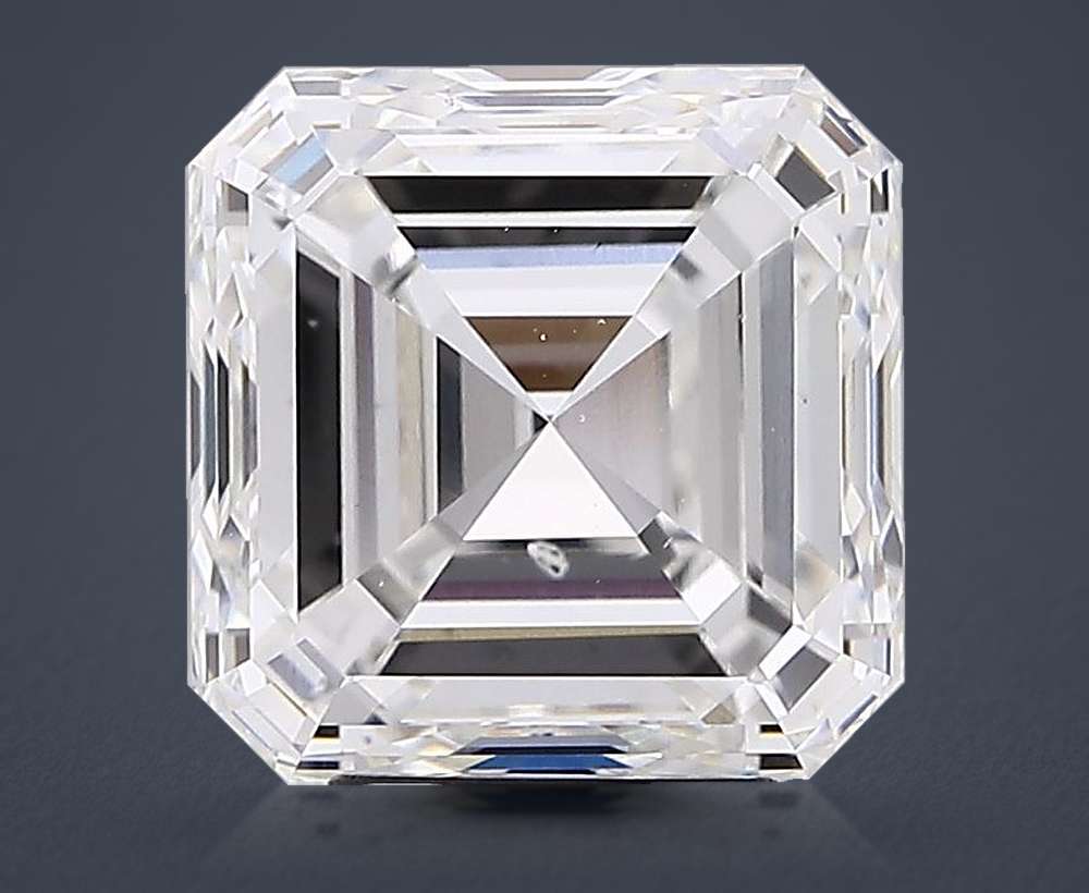5.01ct G SI1 Very Good Cut Asscher Lab Grown Diamond