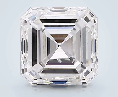 5.01ct G SI1 Very Good Cut Asscher Lab Grown Diamond