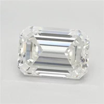 5.04ct G VS1 Rare Carat Ideal Cut Emerald Lab Grown Diamond