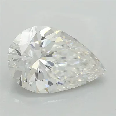 1.24ct D VS1 Rare Carat Ideal Cut Pear Lab Grown Diamond