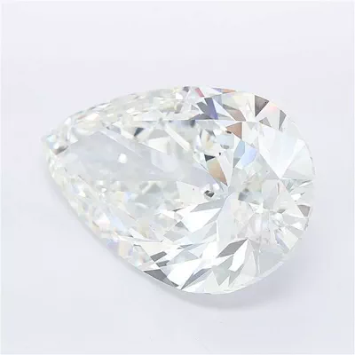 13.06ct F VS1 Rare Carat Ideal Cut Pear Lab Grown Diamond