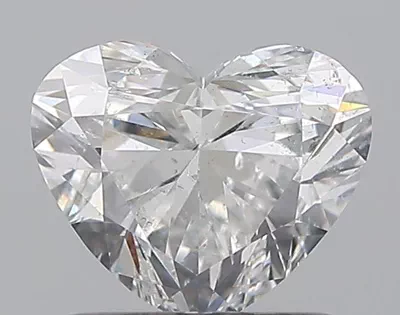 0.96ct E SI2 Rare Carat Ideal Cut Heart Diamond