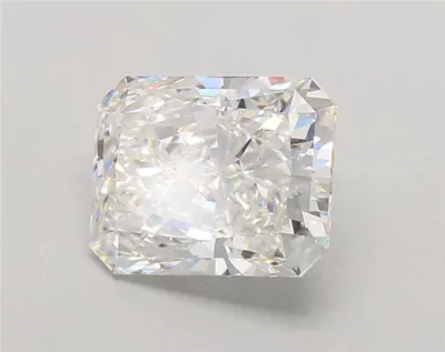 3.51ct E VVS2 Rare Carat Ideal Cut Radiant Lab Grown Diamond