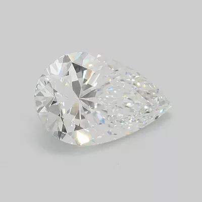 4.35ct E VS1 Very Good Cut Pear Lab Grown Diamond