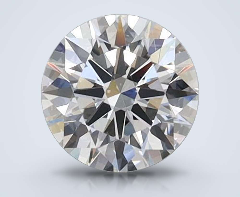 0.49ct D FL Rare Carat Ideal Cut Round Lab Grown Diamond