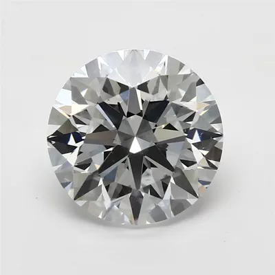 2.21ct D SI1 Rare Carat Ideal Cut Round Diamond