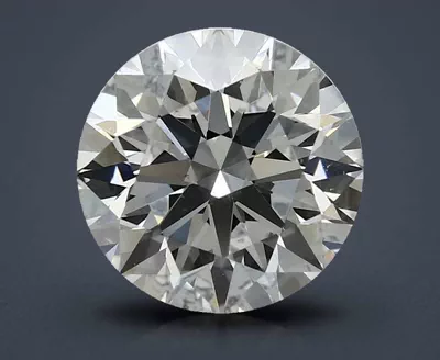 2.21ct D SI1 Rare Carat Ideal Cut Round Diamond