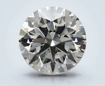 2.21ct D SI1 Rare Carat Ideal Cut Round Diamond