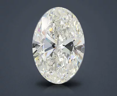 7.00ct F VVS2 Rare Carat Ideal Cut Oval Lab Grown Diamond