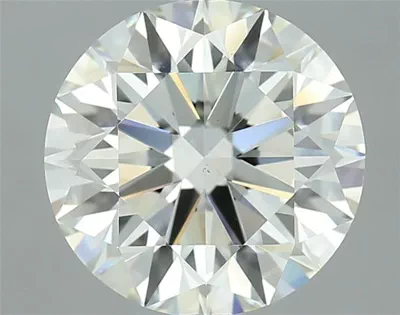 3.03ct J VS2 Ideal Cut Round Diamond