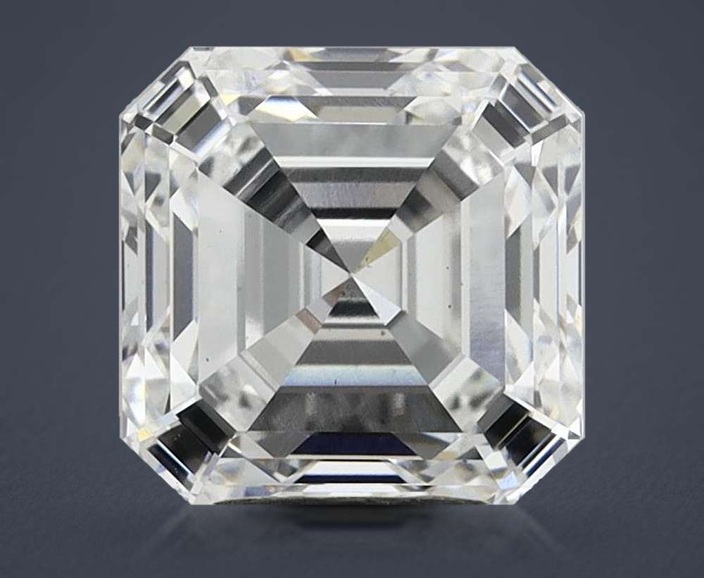 4.01ct E VS2 Excellent Cut Asscher Lab Grown Diamond
