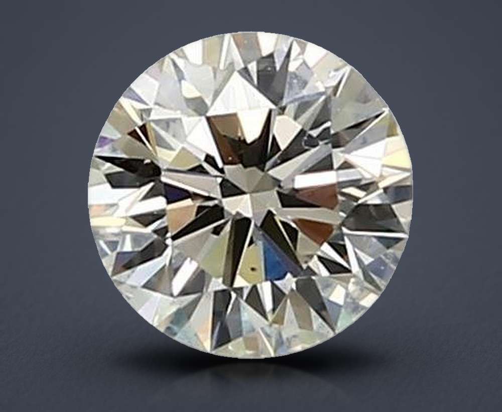 0.70ct K VS2 Rare Carat Ideal Cut Round Diamond