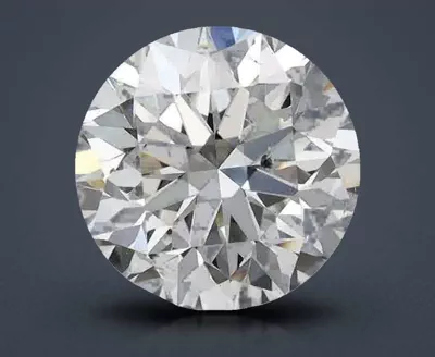 3.03ct H SI2 Very Good Cut Round Diamond