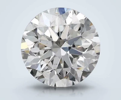 3.03ct H SI2 Very Good Cut Round Diamond