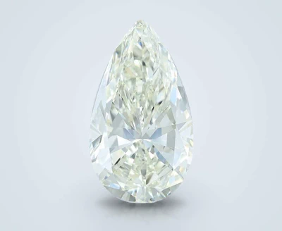 7.01ct J VVS2 Very Good Cut Pear Diamond
