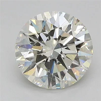 2.12ct J VS1 Excellent Cut Round Lab Grown Diamond