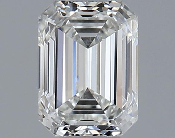 0.41ct H VVS1 Excellent Cut Emerald Diamond