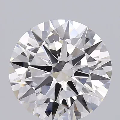 6.51ct D VS2 Rare Carat Ideal Cut Round Lab Grown Diamond