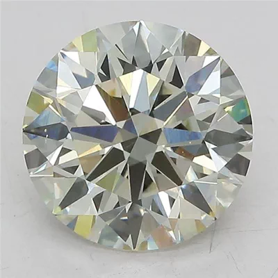 3.21ct J VS1 Rare Carat Ideal Cut Round Lab Grown Diamond