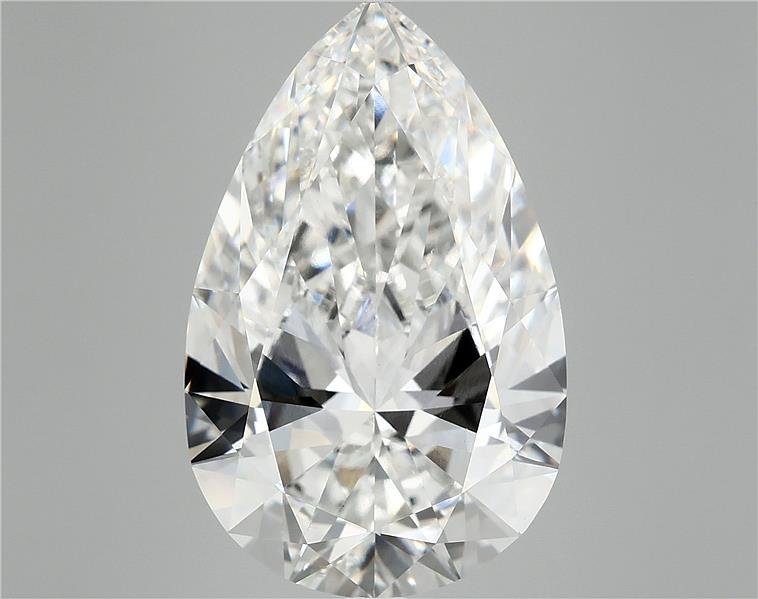 10.42ct F VS1 Rare Carat Ideal Cut Pear Lab Grown Diamond