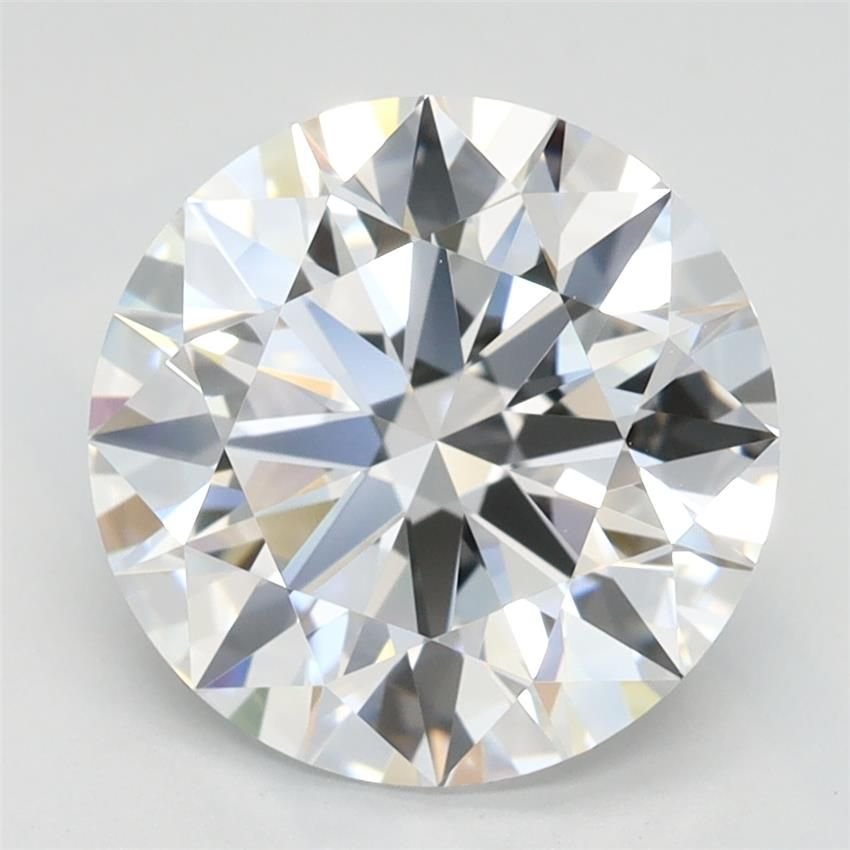 2.91ct D VVS1 Rare Carat Ideal Cut Round Lab Grown Diamond