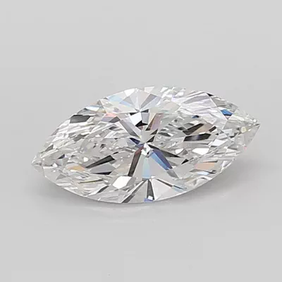 2.52ct F VVS2 Rare Carat Ideal Cut Marquise Lab Grown Diamond