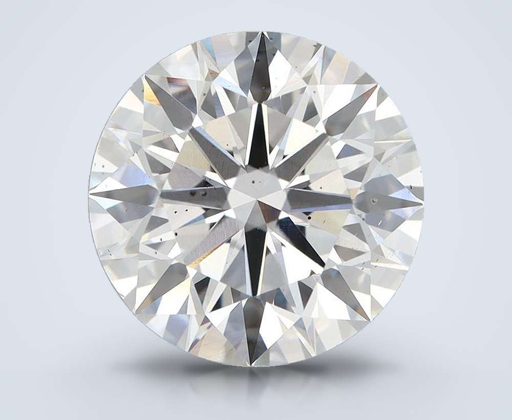 7.60ct G SI1 Rare Carat Ideal Cut Round Lab Grown Diamond