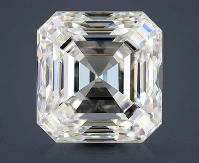 0.90ct I VS2 Very Good Cut Asscher Diamond