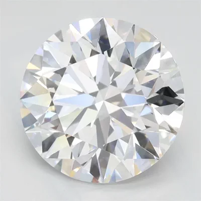 2.55ct D IF Rare Carat Ideal Cut Round Lab Grown Diamond