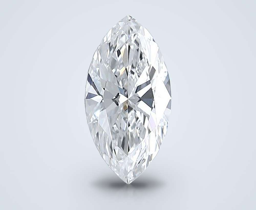 2.50ct E VVS2 Rare Carat Ideal Cut Marquise Lab Grown Diamond