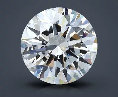 3.79ct F IF Excellent Cut Round Diamond