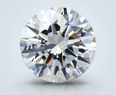 3.79ct F IF Excellent Cut Round Diamond