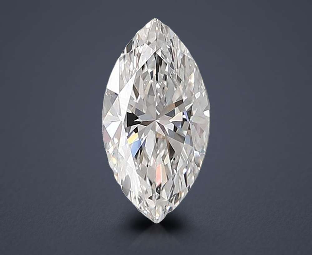 1.03ct F VVS2 Rare Carat Ideal Cut Marquise Lab Grown Diamond