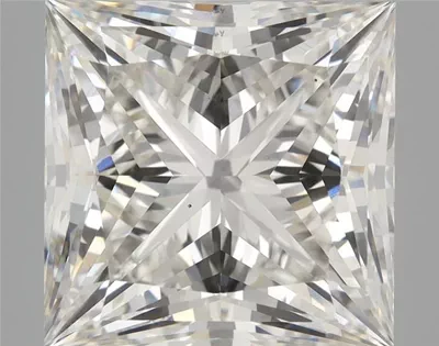 9.04ct H VS2 Rare Carat Ideal Cut Princess Lab Grown Diamond