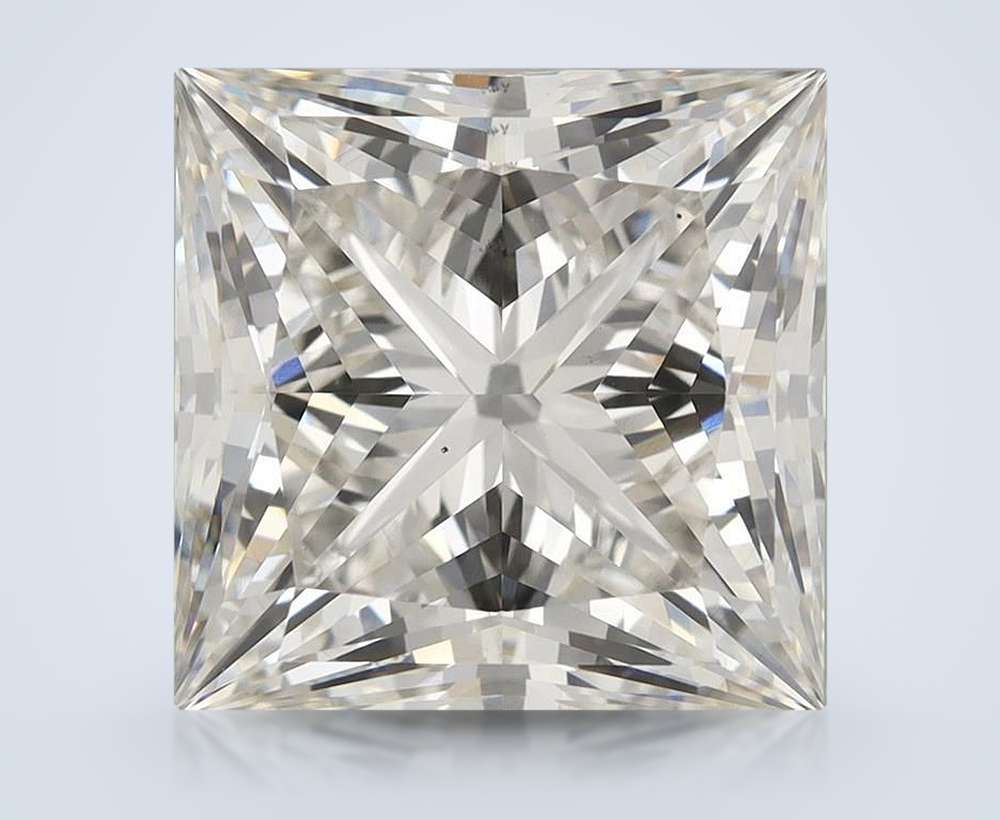 9.04ct H VS2 Rare Carat Ideal Cut Princess Lab Grown Diamond