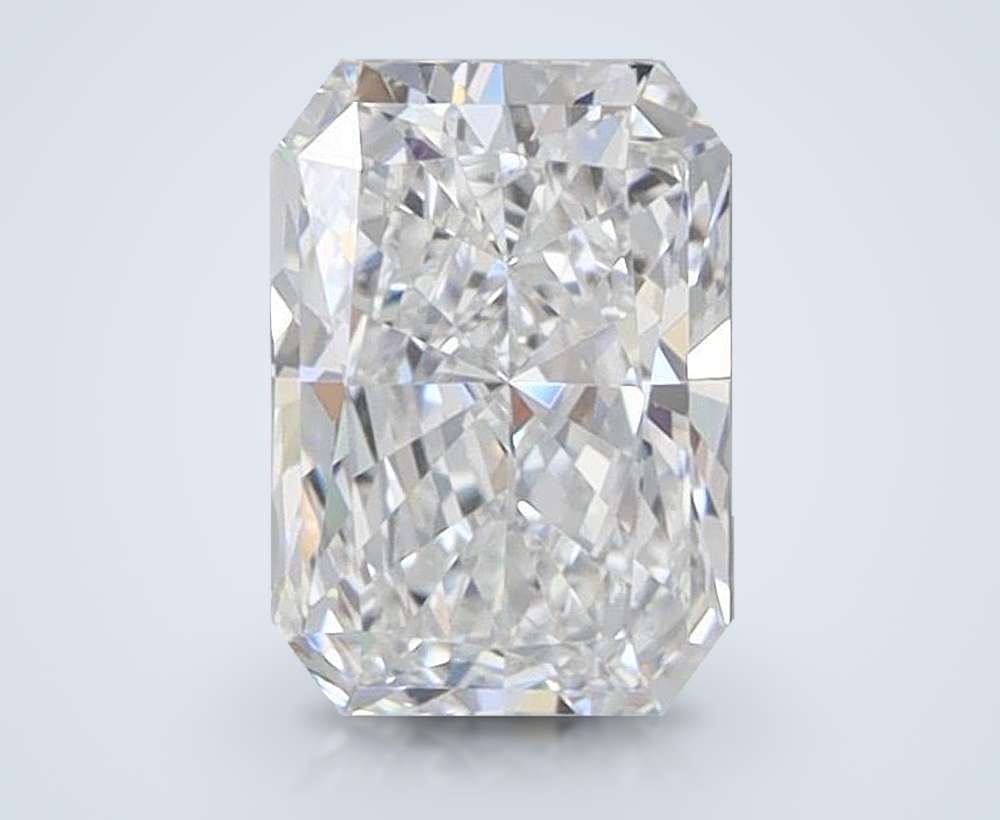 0.90ct E VVS1 Rare Carat Ideal Cut Radiant Lab Grown Diamond
