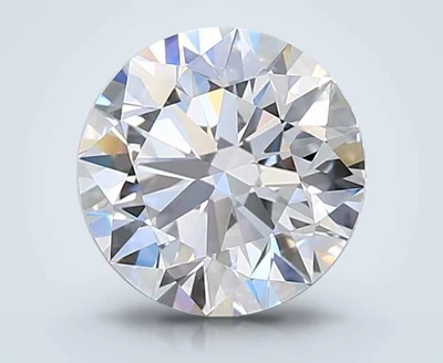 2.07ct D VVS1 Rare Carat Ideal Cut Round Lab Grown Diamond