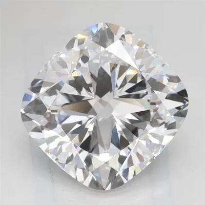 2.52ct D VVS2 Rare Carat Ideal Cut Cushion Lab Grown Diamond