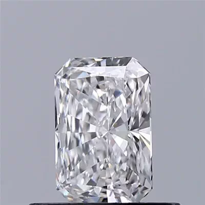 0.53ct D VVS2 Rare Carat Ideal Cut Radiant Lab Grown Diamond